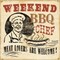 Weekend BBQ Chef Poster Print by Pela Studio - Item # VARPDX8091